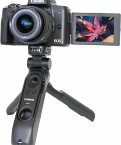 Canon - EOS M50 Mark II Mirrorless Camera with EF-M 15-45mm Lens Content Creator Kit - Black
