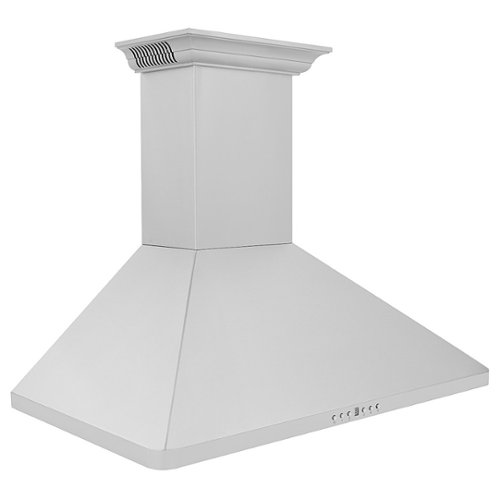 ZLINE - 30" Externally Vented Range Hood with Built-in CrownSound™ Bluetooth Speakers - Stainless steel