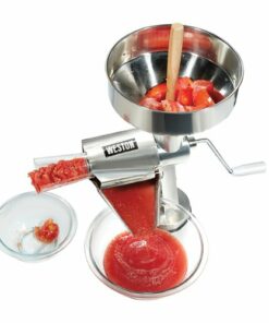 Weston - Metal Tomato Strainer - STAINLESS STEEL