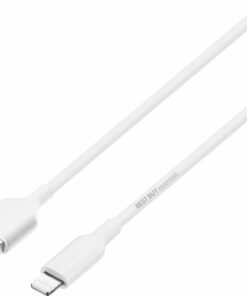 Best Buy essentials™ - 3' Lightning to USB Charge-and-Sync Cable - White