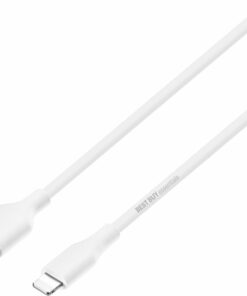Best Buy essentials™ - 5' Lightning to USB Charge-and-Sync Cable - White
