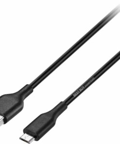 Best Buy essentials™ - 3' Micro USB to USB Charge-and-Sync Cable - Black