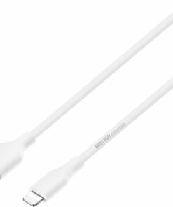 Best Buy essentials™ - 5' Lightning to USB Charge-and-Sync Cable (3 Pack) - White
