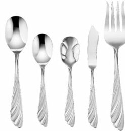 Cuisinart - Abelle 45 Piece Flatware Collection - Silver