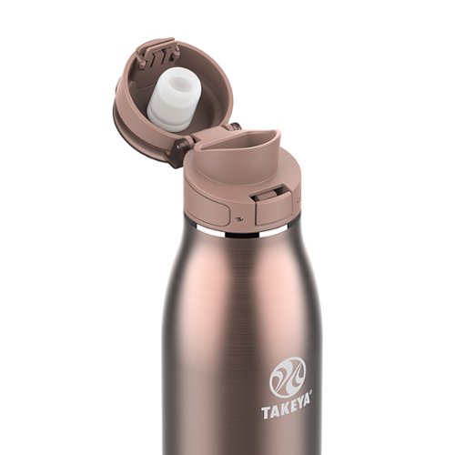 Takeya - Traveler 17oz FlipLock Bottle - Rose Gold