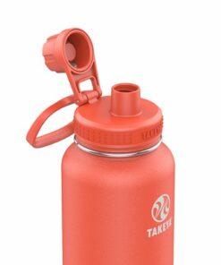 Takeya - Actives 40oz Spout Bottle - Coral