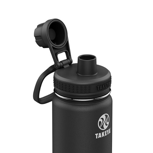 Takeya - Actives 18oz Spout Bottle - Onyx