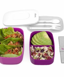 Bentgo - Classic All-in-One Lunch Box - Purple