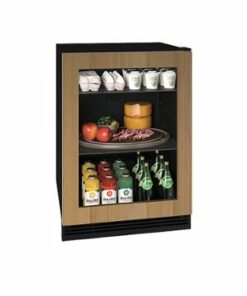 U-Line - 1 Class 5.7 cu. Ft Mini Fridge with Convection Cooling System - Custom Panel Ready