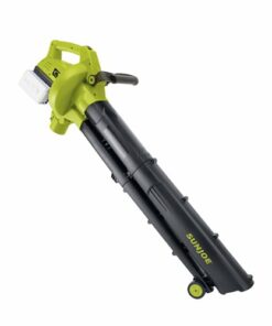 Sun Joe - 24V Series 48-Volt iON+ Cordless Blower Vacuum Mulcher Kit - Green