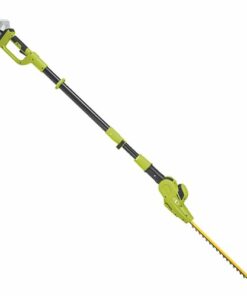Sun Joe - 24V-PHT17-LTE 24-Volt iON+ Cordless Pole Hedge Trimmer Kit | 17-Inch | W/ 2.0-Ah Battery and Charger - Green