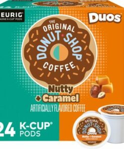 The Original Donut Shop - Duos Nutty + Caramel K-Cup Pods, 24 Count