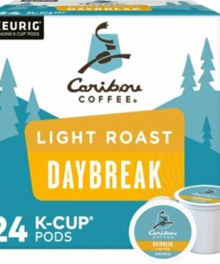 Caribou Coffee - Daybreak Morning Blend K-Cup Pods, Light Roast, 24 Count