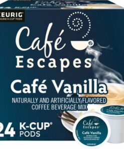 Café Escapes - Café Vanilla K-Cup Pods, 24 Count