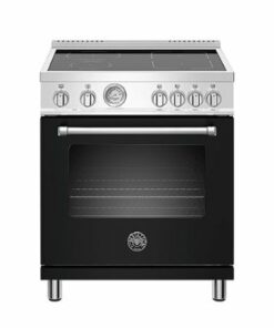 Bertazzoni - Master Series 4.7 Cu. Ft. Freestanding Electric Induction Range with Power Bridge Zone. - Black