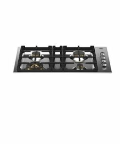 Bertazzoni - Professional Series 30" Drop-In Gas Cooktop 4 Brass Burners - Stainless steel