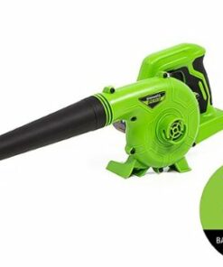 Greenworks - 24-Volt 180 MPH 90 CFM Cordless Shop Blower (Battery and Charger Not Included) - Black/Green
