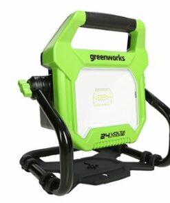 Greenworks - 24 Volt 2000 Lumen LED Work Light AC/DC (Battery and Charger Not Included) - Green