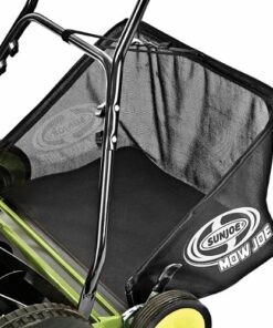 Sun Joe - MJ502M Manual Reel Mower w/ Grass Catcher | 20 inch - Green