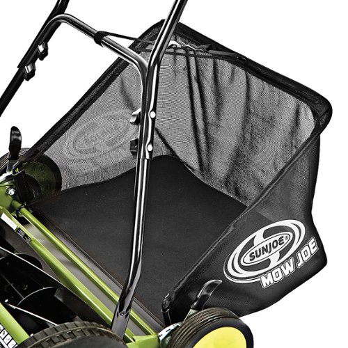 Sun Joe - MJ502M Manual Reel Mower w/ Grass Catcher | 20 inch - Green