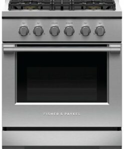 Fisher & Paykel - Professional 30 inch 4 Burner Gas Range (LP) - Stainless steel