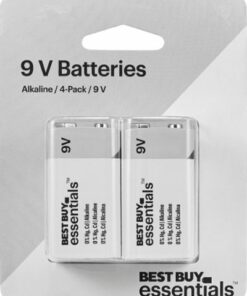Best Buy essentials™ - 9 V Batteries (4-Pack)