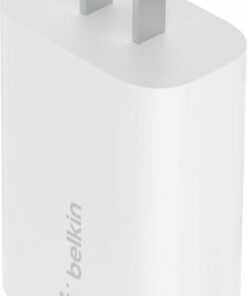 Belkin - 25W USB-C Wall Charger with Power Delivery and PPS for Fast Charging Apple iPhone 14, 13 and Samsung Galaxy devices - White