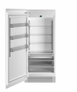 Bertazzoni - Professional Series 17.44 Cu. Ft. Built-in Refrigerator Column with state of the art sensor managed temperature zones. - Stainless steel 2