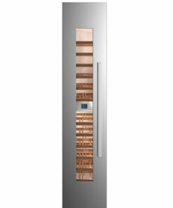 Bertazzoni - 52-Wine Bottle Wine Cellar Column with Two Temperature Zones - Stainless steel 1