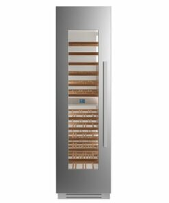 Bertazzoni - 80-Wine Bottle Wine Cellar Column with Two Temperature Zones - Stainless steel 0