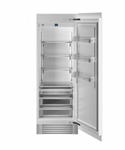 Bertazzoni - Professional Series 17.44 Cu. Ft. Built-in Refrigerator Column with state of the art sensor managed temperature zones. - Stainless steel 8