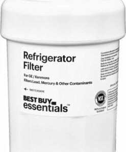 Best Buy essentials™ - NSF 42/53 Water Filter Replacement for Select GE and Kenmore Refrigerators - White