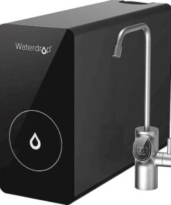 Waterdrop - 600GPD D6 Reverse Osmosis Water Filter System - Black