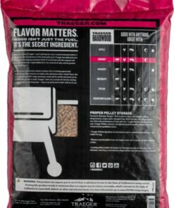 Traeger Grills - Premium Hardwood Pellets - Cherry - Brown