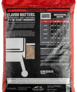 Traeger Grills - Premium Hardwood Pellets - Apple - Brown