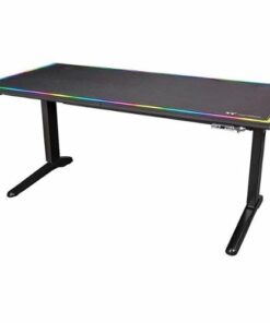 Thermaltake - TT Gaming Level 20 Battle Station Gaming Desk - Black