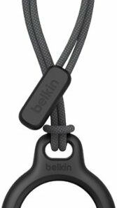 Belkin - Secure Holder with Strap for AirTag - Black