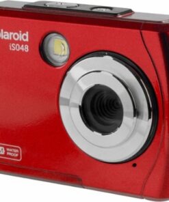 Polaroid - 16MP Waterproof Digital Camera - Red