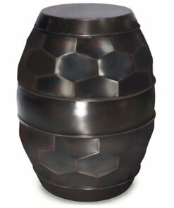 Simpli Home - Reeva Metal Accent Table - Antique Copper