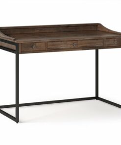 Simpli Home - Ralston Small Desk - Rustic Natural Aged Brown