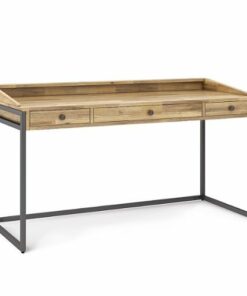 Simpli Home - Ralston Desk - Distressed Golden Wheat