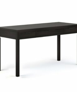 Simpli Home - Hollander SOLID WOOD Contemporary 60 inch Wide Desk in - Hickory Brown