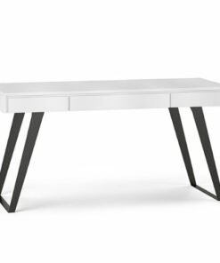 Simpli Home - Lowry Desk - Distressed White