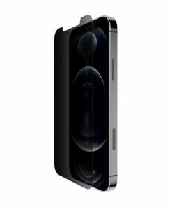 Belkin - ScreenForce​ Tempered Glass Privacy + Anti-Microbial - iPhone 12/12 Pro