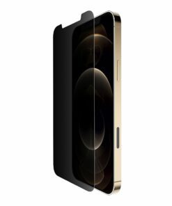 Belkin - ScreenForce​ Tempered Glass Privacy + Anti-Microbial - iPhone 12 Pro Max