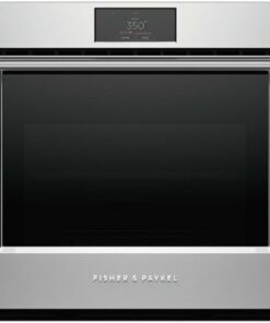 Fisher & Paykel - Series 9 Professional 30 in 4.1 cu ft Built-in Single Electric Convection Wall Oven 17 Function Self-cleaning - Stainless steel