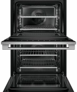 Fisher & Paykel - Professional 30 in 8.2 cu ft Built-in 17 function Double Electric Convection Wall Oven with Self-cleaning - Stainless steel