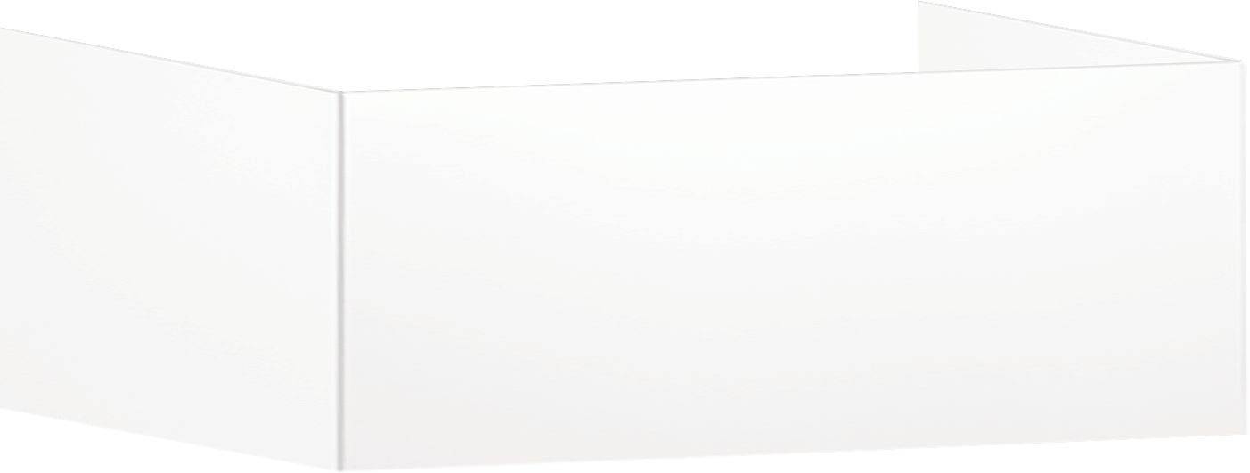 Viking - 36" White Wall Hood Duct Cover - White