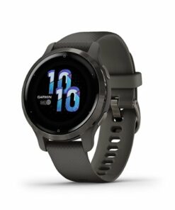 Garmin - Venu 2S GPS Smartwatch 40 mm Fiber-Reinforced Polymer - Slate/Graphite