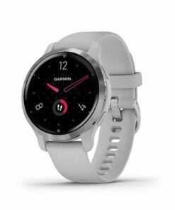 Garmin - Venu 2S GPS Smartwatch 40 mm Fiber-Reinforced Polymer - Silver/Mist Gray